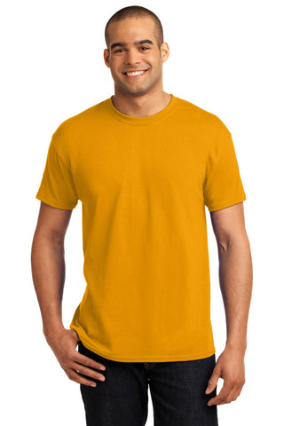 Hanes EcoSmart 50/50 Cotton/Poly T-Shirt (Gold)