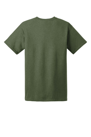 Hanes EcoSmart 50/50 Cotton/Poly T-Shirt (Heather Green)