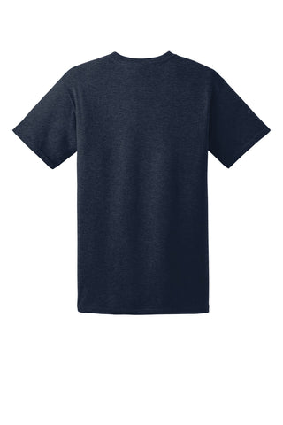 Hanes EcoSmart 50/50 Cotton/Poly T-Shirt (Heather Navy)