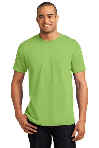 Hanes EcoSmart 50/50 Cotton/Poly T-Shirt (Lime)