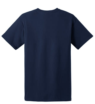 Hanes EcoSmart 50/50 Cotton/Poly T-Shirt (Navy)