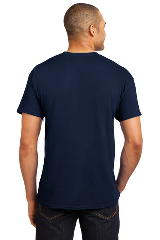 Hanes EcoSmart 50/50 Cotton/Poly T-Shirt (Navy)