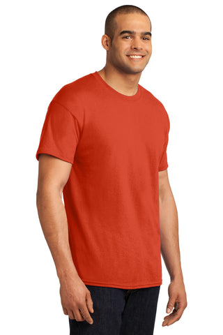 Hanes EcoSmart 50/50 Cotton/Poly T-Shirt (Orange)