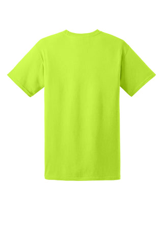 Hanes EcoSmart 50/50 Cotton/Poly T-Shirt (Safety Green)