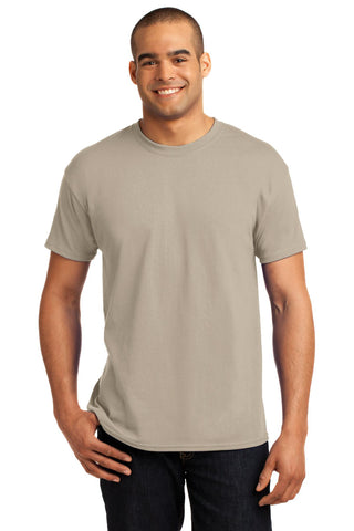 Hanes EcoSmart 50/50 Cotton/Poly T-Shirt (Sand)