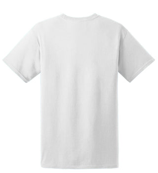 Hanes EcoSmart 50/50 Cotton/Poly T-Shirt (White)