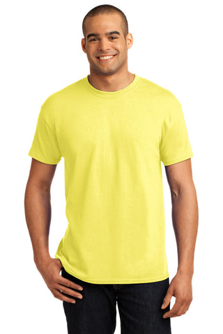 Hanes EcoSmart 50/50 Cotton/Poly T-Shirt (Yellow)