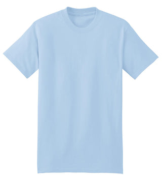 Hanes Beefy-T 100% Cotton T-Shirt (Light Blue)