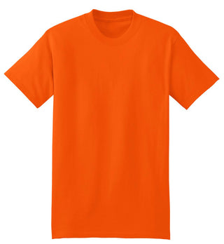 Hanes Beefy-T 100% Cotton T-Shirt (Orange)