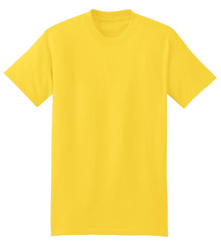 Hanes Beefy-T 100% Cotton T-Shirt (Yellow)