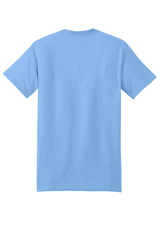 Hanes Beefy-T 100% Cotton T-Shirt (Carolina Blue)