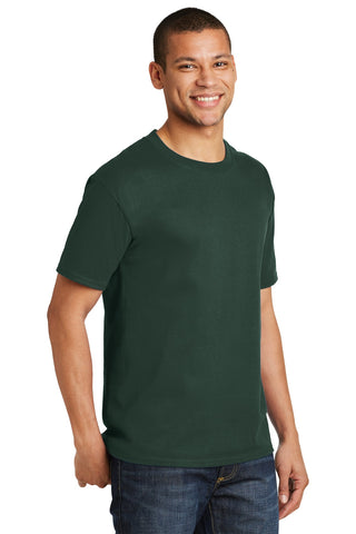 Hanes Beefy-T 100% Cotton T-Shirt (Deep Forest)