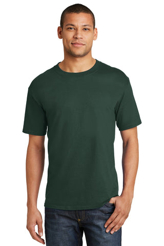 Hanes Beefy-T 100% Cotton T-Shirt (Deep Forest)