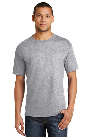 Hanes Beefy-T 100% Cotton T-Shirt (Light Steel)