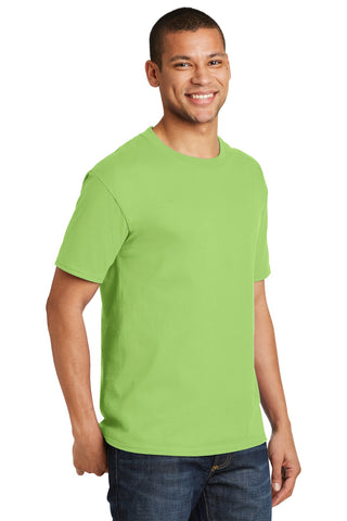 Hanes Beefy-T 100% Cotton T-Shirt (Lime)