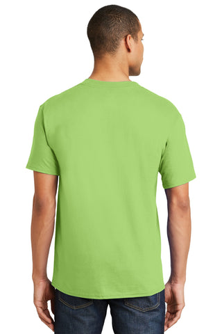 Hanes Beefy-T 100% Cotton T-Shirt (Lime)