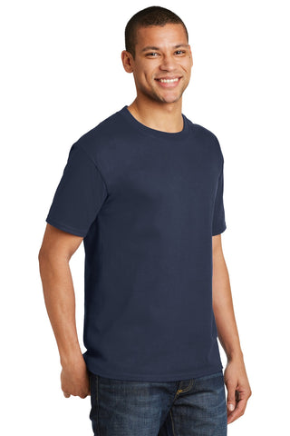 Hanes Beefy-T 100% Cotton T-Shirt (Navy)