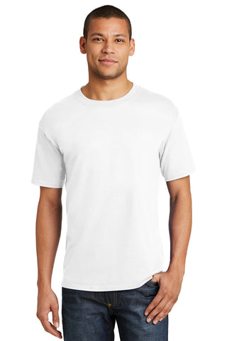 Hanes Beefy-T 100% Cotton T-Shirt (White)