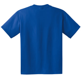 Hanes Beefy-T 100% Cotton T-Shirt with Pocket (Deep Royal)