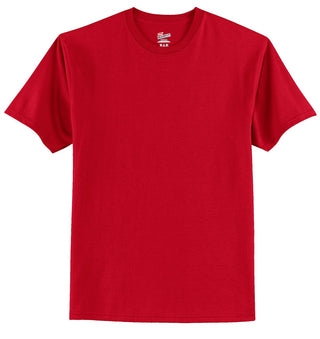 Hanes Authentic 100% Cotton T-Shirt (Deep Red)