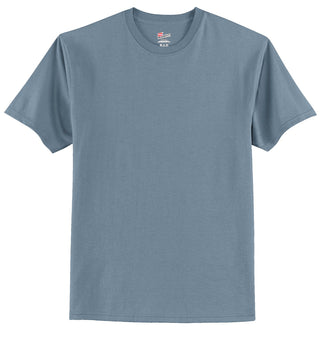 Hanes Authentic 100% Cotton T-Shirt (Stonewashed Blue)