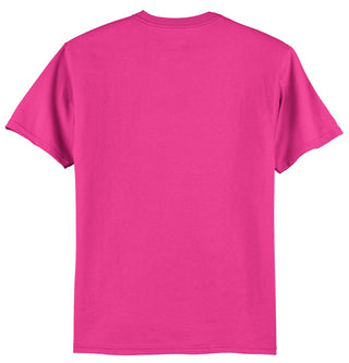 Hanes Authentic 100% Cotton T-Shirt (Wow Pink)