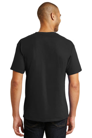 Hanes Authentic 100% Cotton T-Shirt (Black)