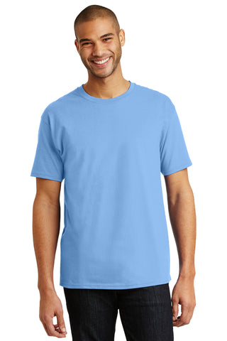 Hanes Authentic 100% Cotton T-Shirt (Carolina Blue)