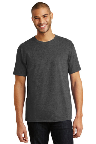 Hanes Authentic 100% Cotton T-Shirt (Charcoal Heather*)