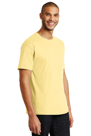 Hanes Authentic 100% Cotton T-Shirt (Daffodil Yellow)