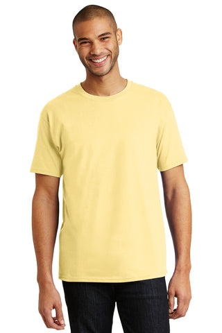 Hanes Authentic 100% Cotton T-Shirt (Daffodil Yellow)