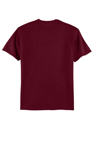 Hanes Authentic 100% Cotton T-Shirt (Maroon)