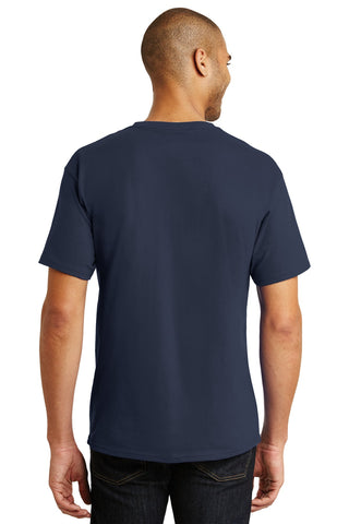 Hanes Authentic 100% Cotton T-Shirt (Navy)