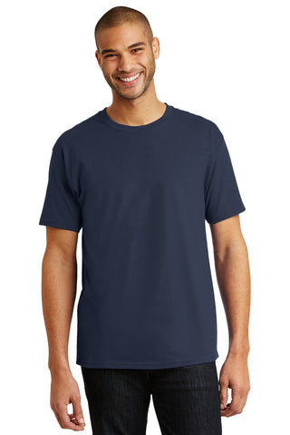Hanes Authentic 100% Cotton T-Shirt (Navy)