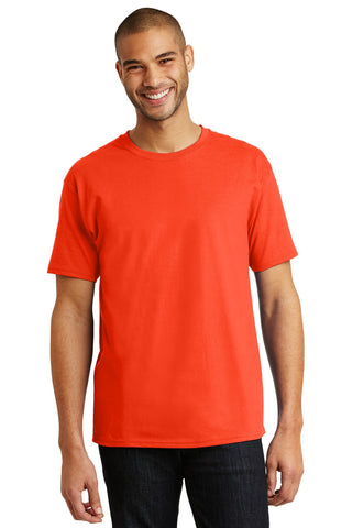 Hanes Authentic 100% Cotton T-Shirt (Orange)