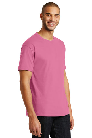 Hanes Authentic 100% Cotton T-Shirt (Pink)