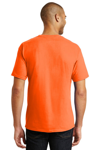 Hanes Authentic 100% Cotton T-Shirt (Safety Orange)