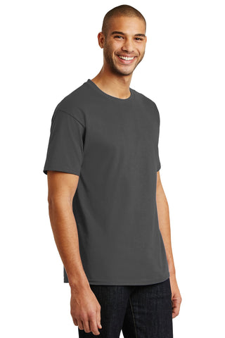 Hanes Authentic 100% Cotton T-Shirt (Smoke Grey)