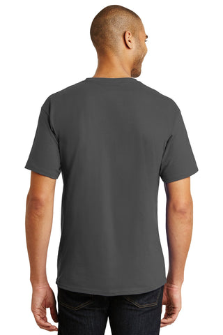 Hanes Authentic 100% Cotton T-Shirt (Smoke Grey)