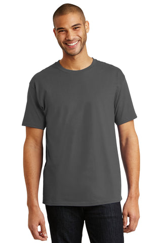 Hanes Authentic 100% Cotton T-Shirt (Smoke Grey)
