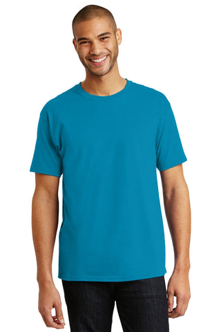 Hanes Authentic 100% Cotton T-Shirt (Teal)