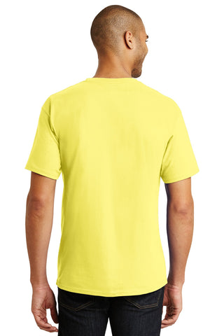 Hanes Authentic 100% Cotton T-Shirt (Yellow)