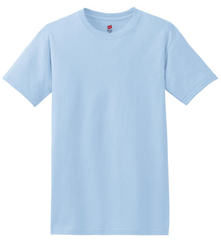 Hanes Essential-T 100% Cotton T-Shirt (Light Blue)