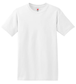 Hanes Essential-T 100% Cotton T-Shirt (White)