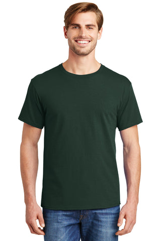 Hanes Essential-T 100% Cotton T-Shirt (Deep Forest)