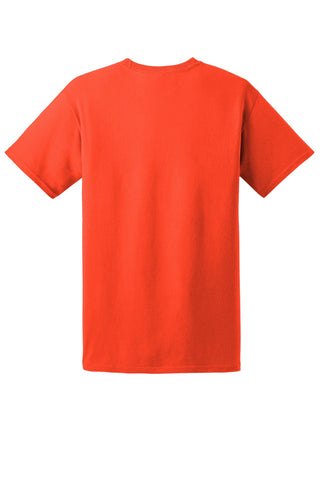 Hanes Essential-T 100% Cotton T-Shirt (Orange)