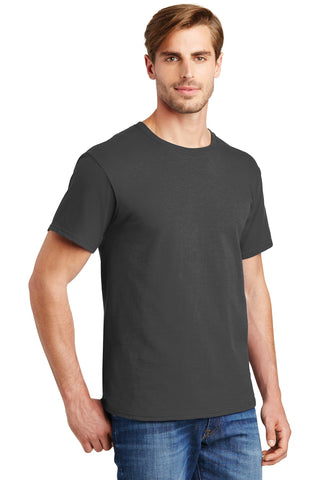 Hanes Essential-T 100% Cotton T-Shirt (Smoke Grey)