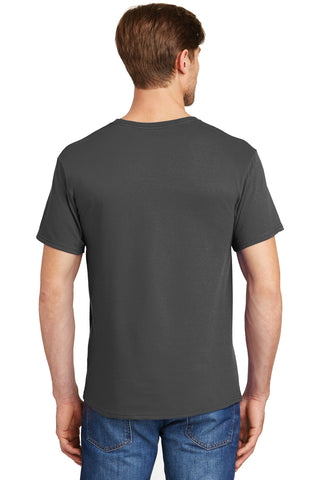 Hanes Essential-T 100% Cotton T-Shirt (Smoke Grey)