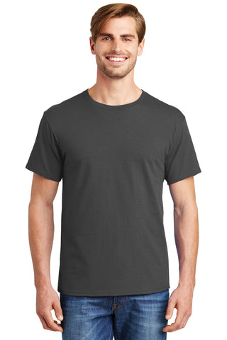 Hanes Essential-T 100% Cotton T-Shirt (Smoke Grey)