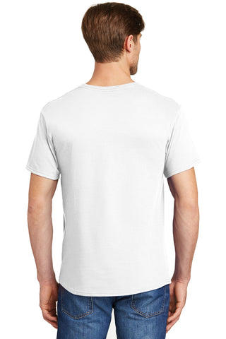 Hanes Essential-T 100% Cotton T-Shirt (White)